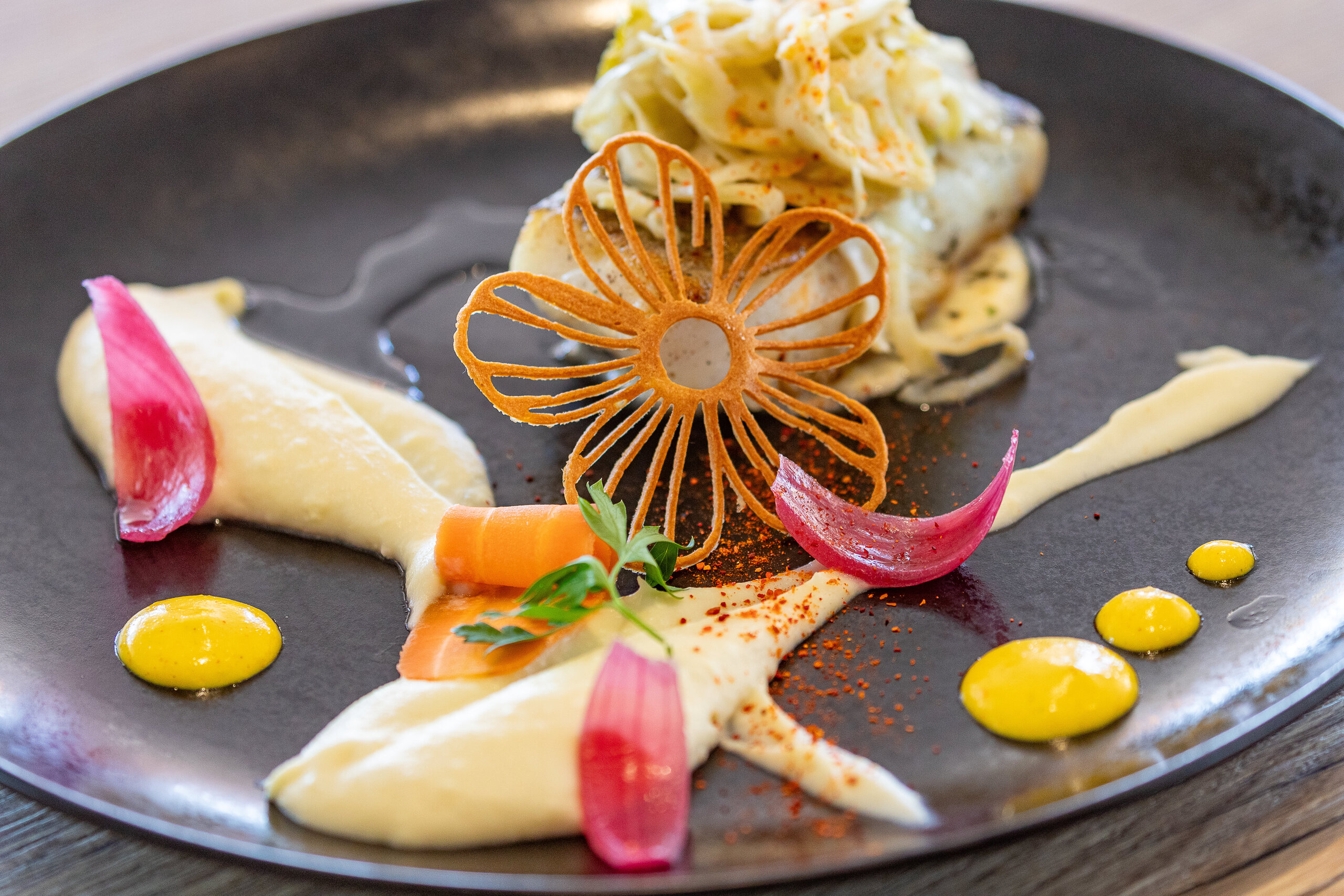 Poisson au restaurant à andernos au tamaris